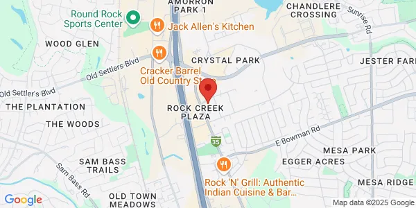 Map of 2021 N Mays St Ste 900 Round Rock, TX 78664