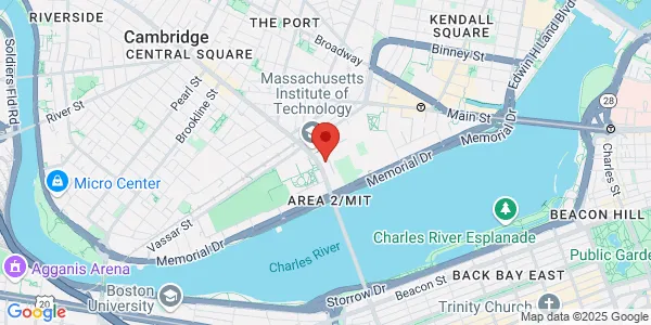 Map of 25 Carleton St Bldg E23 Cambridge, MA 02139