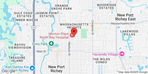 Map of 6600 Madison St New Port Richey, FL 34652