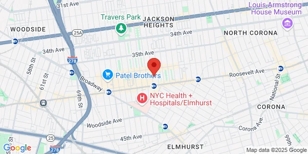 Map of 37-33 82nd St New York, NY 11372