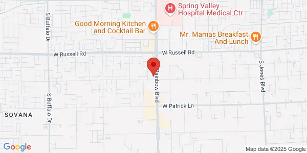 Map of 5875 S Rainbow Blvd Ste 202 Las Vegas, NV 89118