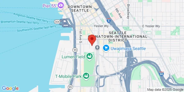 Map of 255 S King St Ste 800 Seattle, WA 98104