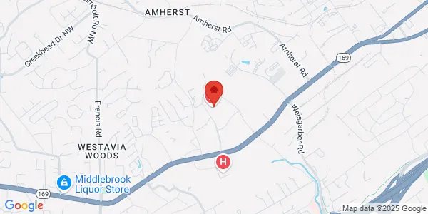 Map of 1450 Dowell Springs Blvd Ste 110 Knoxville, TN 37909