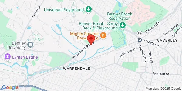 Map of 355 Waverley Oaks Rd Waltham, MA 02452