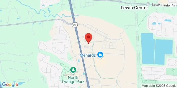 Map of 7100 Graphics Way Lewis Center, OH 43035