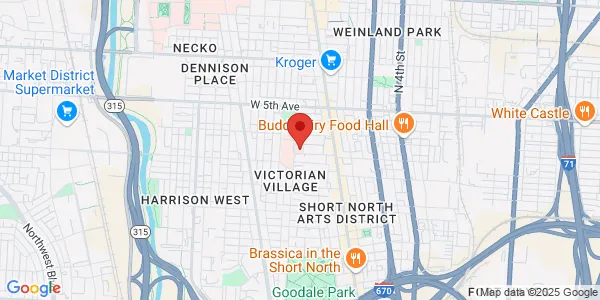 Map of Mount Carmel W Columbus, OH 43201