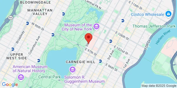 Map of 1176 5th Ave Fl 12 New York, NY 10029
