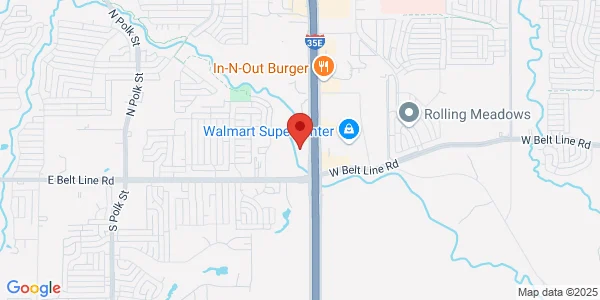 Map of 201 North I-35 E DeSoto, TX 75115