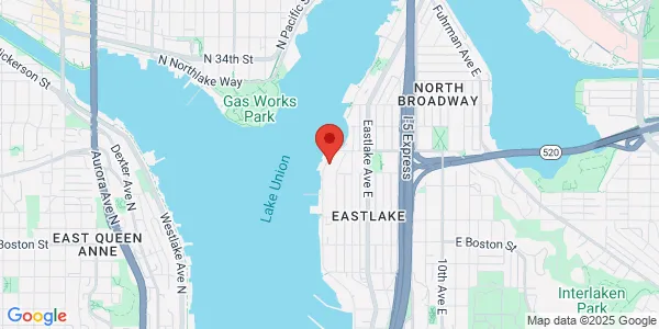 Map of 2510 Fairview Ave E Seattle, WA 98102