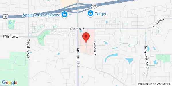 Map of 1475 Saint Francis Ave Shakopee, MN 55379