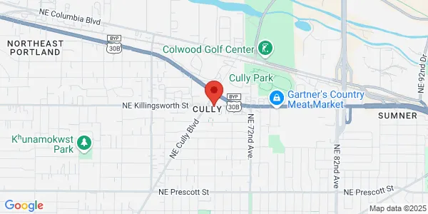 Map of 6736 NE Killingsworth St Rm 53 Portland, OR 97218