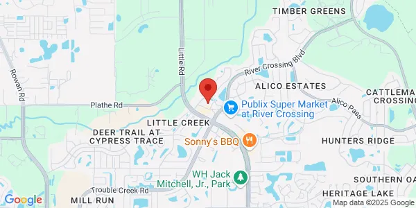 Map of 8763 River Crossing Blvd New Port Richey, FL 34655