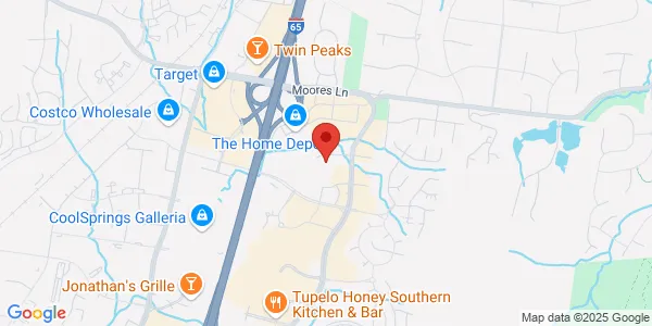 Map of 8115 Isabella Ln Ste 8 Brentwood, TN 37027