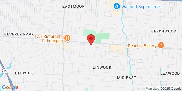 Map of 3341 E Livingston Ave Columbus, OH 43227