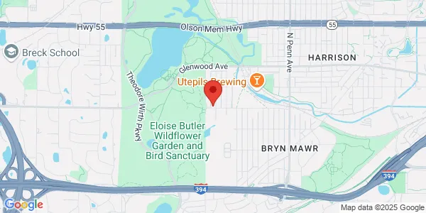 Map of 213 Washburn Ave N Minneapolis, MN 55405