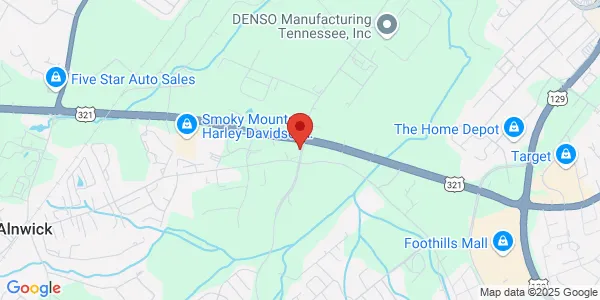 Map of 1720 W Lamar Alexander Pkwy Maryville, TN 37801