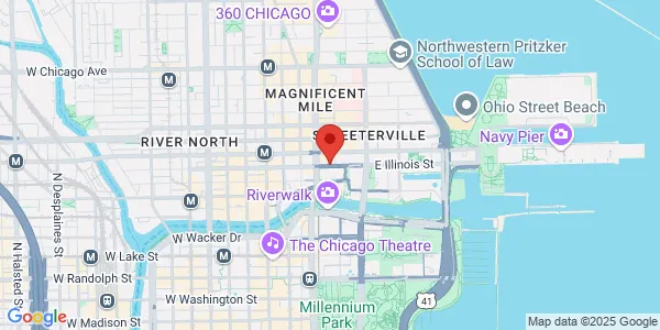 Map of 160 E Illinois St Chicago, IL 60611