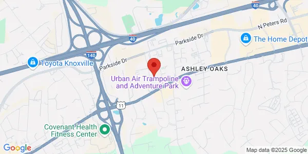 Map of 110 Perimeter Park Rd Knoxville, TN 37922