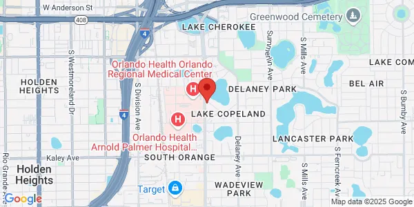 Map of 1315 S Orange Ave Ste 1B Orlando, FL 32806