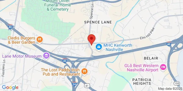 Map of 1451 Elm Hill Pike Ste 107 Nashville, TN 37210