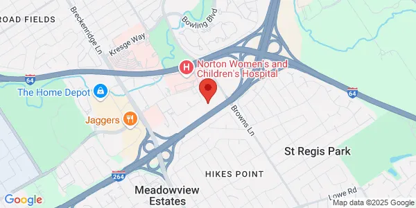 Map of 4010 Dupont Cir Ste 230 Louisville, KY 40207