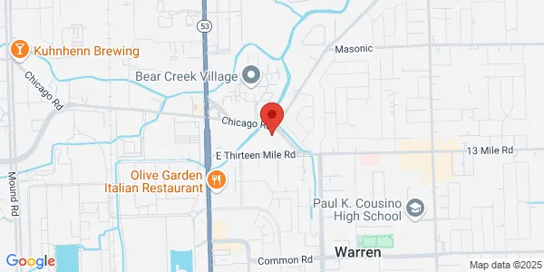 Map of 31201 Chicago Rd S Ste B301 Warren, MI 48093