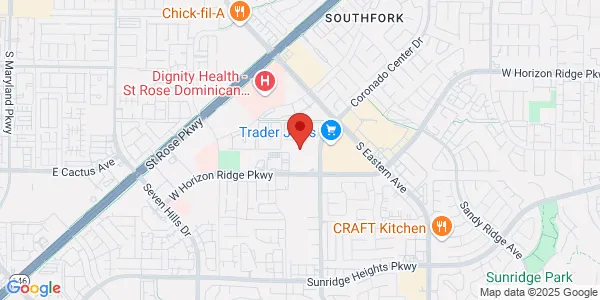 Map of 861 Coronado Center Dr Henderson, NV 89052