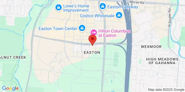 Map of 4249 Easton Way Columbus, OH 43219