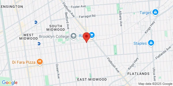 Map of 2236 Nostrand Ave Brooklyn, NY 11210