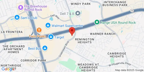 Map of 3200 Greenlawn Blvd Ste 160 Round Rock, TX 78664