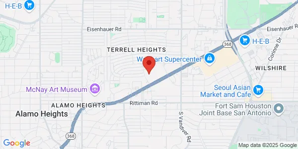 Map of 1211 Austin Hwy Ste 110 San Antonio, TX 78209