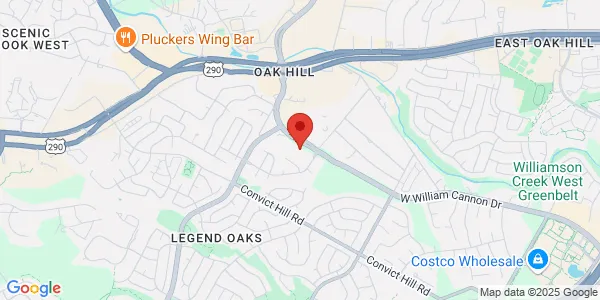 Map of 6001 W. William Cannon Ste 302 Austin, TX 78749