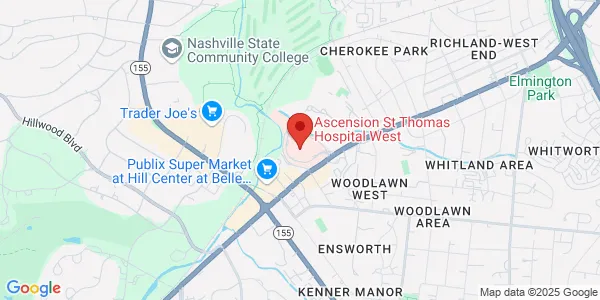 Map of 4230 Harding Rd Ste 309 Nashville, TN 37205
