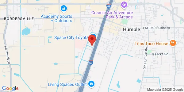 Map of 19007 US-59 Humble, TX 77338