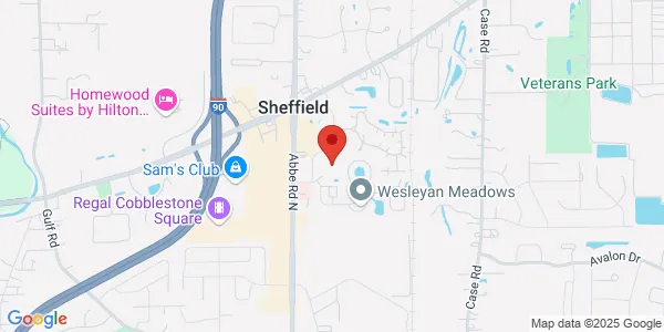 Map of 5319 Hoag Dr Ste 210 Sheffield, OH 44035