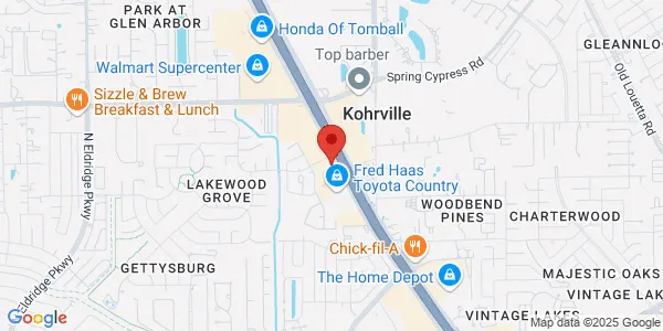 Map of 22475 Tomball Pkwy Tomball, TX 77375