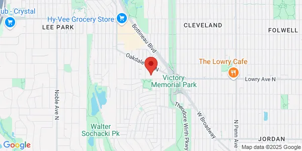 Map of 3300 Oakdale Ave N Ste 200 North Memorial Health Hospital Robbinsdale, MN 55422