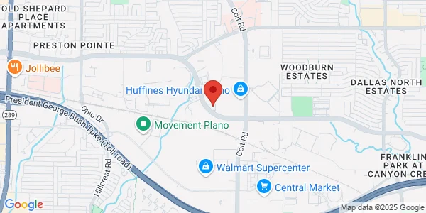 Map of 4031 W Plano Pkwy Ste 100 Plano, TX 75093