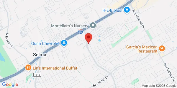 Map of 5000 Schertz Pkwy Ste 100 Schertz, TX 78154
