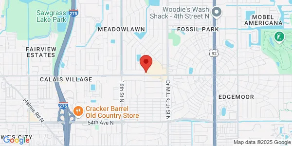 Map of 6201 12th St N Saint Petersburg, FL 33702