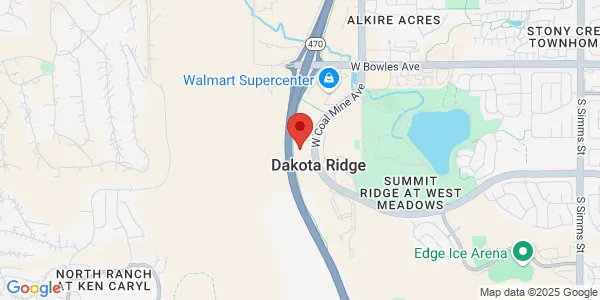 Map of 13402 W Coal Mine Ave Littleton, CO 80127