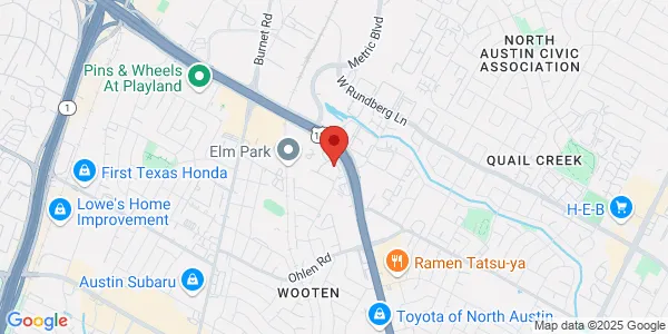 Map of 8868 Research Blvd Ste 601 Austin, TX 78758