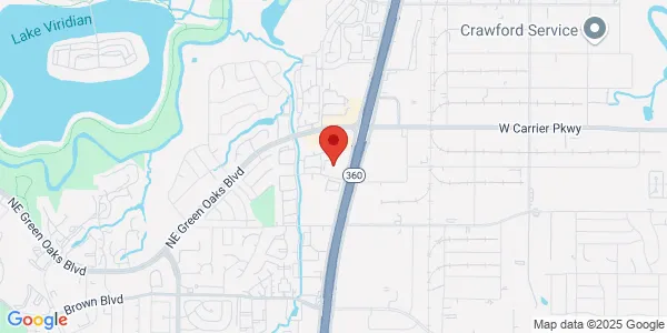Map of 2045 N Hwy 360 Ste 100 B Grand Prairie, TX 75050