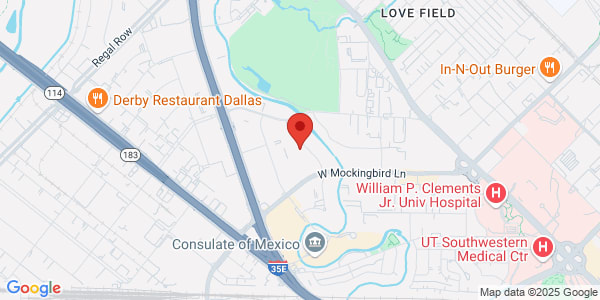 Map of 8267 Elmbrook Dr Ste 100 Dallas, TX 75247