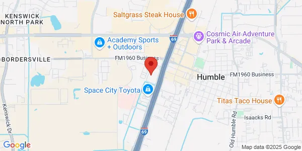 Map of 19333 Hwy 59 N Ste 230 Humble, TX 77338