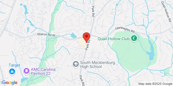 Map of 8450 Park Rd Charlotte, NC 28210