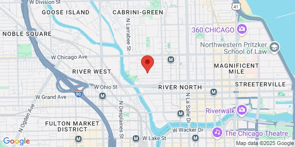 Map of 430 W Erie St Ste 500 Chicago, IL 60654