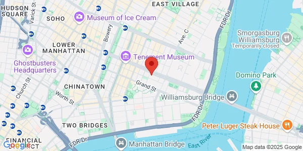 Map of 171 Delancey St Fl 2 New York, NY 10002
