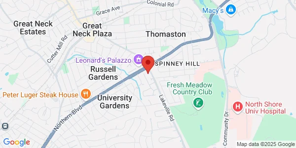 Map of 560 Northern Blvd Suites 102/111 Great Neck, NY 11021