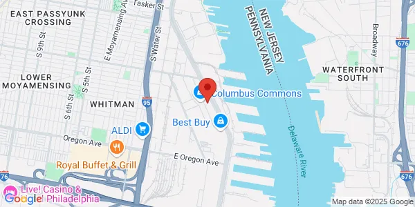 Map of 2310 S Christopher Columbus Blvd Philadelphia, PA 19148